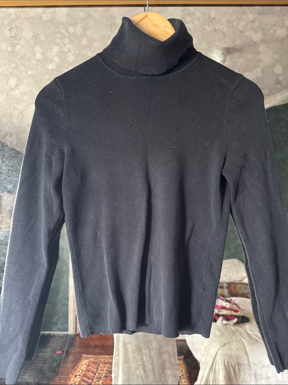 The Limited Black Turtleneck Sweater